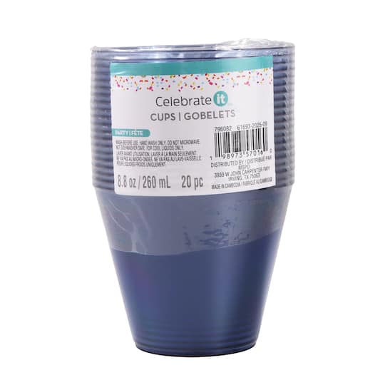 Michaels, 8.8oz. Plastic Cups, 20ct. by Celebrate It™ – Category: Cups